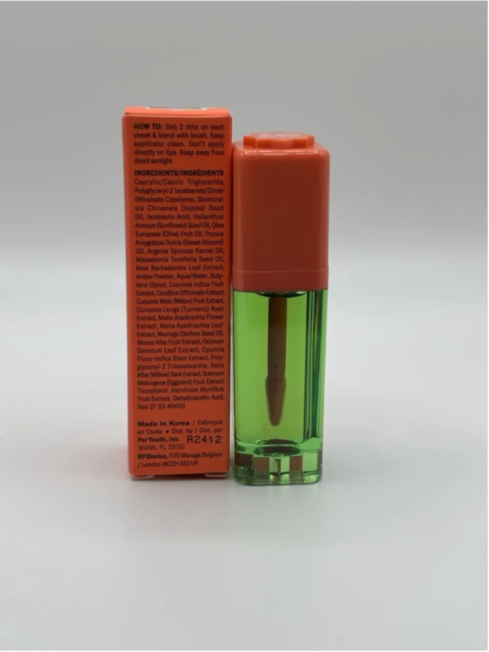 Youthforia BYO Blush Color Changing Blush Oil Chemical Reaction 6.5ml NIB